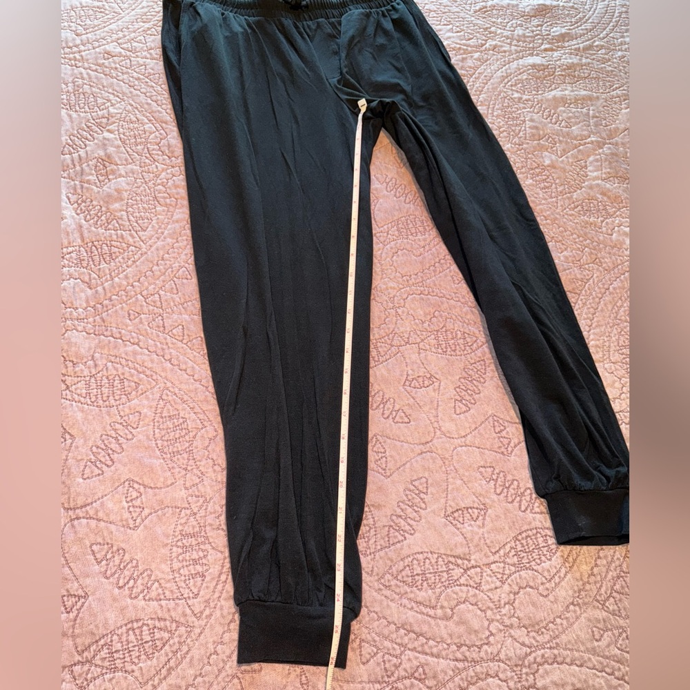 AnyBody Black Lounge Pants - Picture 4 of 9